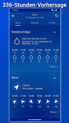 Wetter: Heiterer Himmel screenshot
