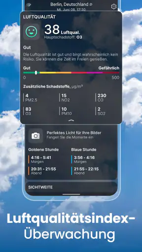 Wetter live screenshot