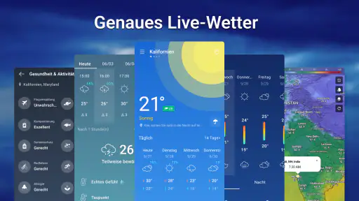 Wetter Live: Genaues Wetter screenshot
