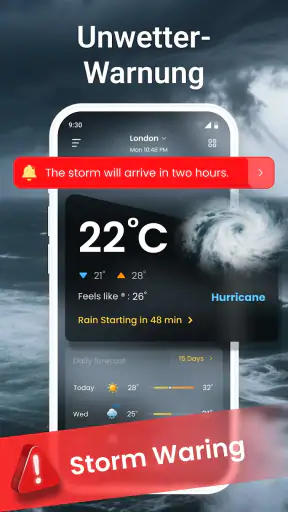 Wetter - Live Radar Tracker screenshot