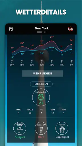 Wetter Online - Wetter App screenshot