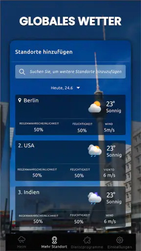Wetter Online - Wetter App screenshot
