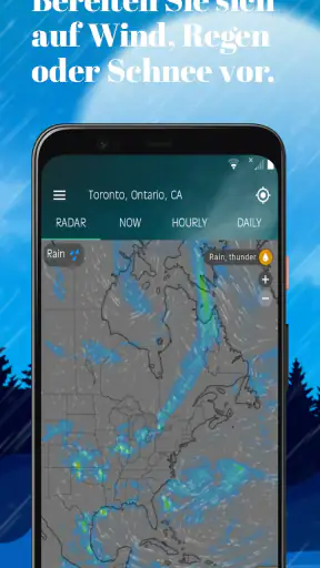 Wetter-Radar—Vorhersage&Karten screenshot