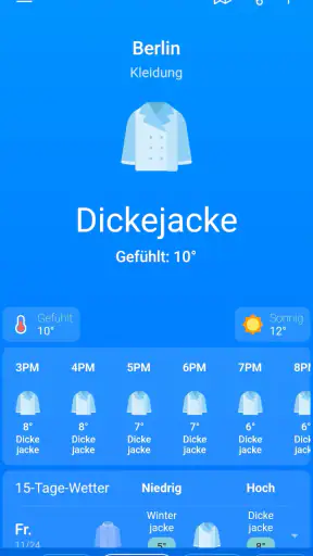 Wetter & Regen - Weather Sky screenshot