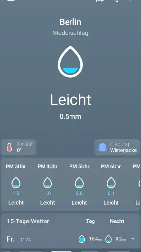 Wetter & Regen - Weather Sky screenshot