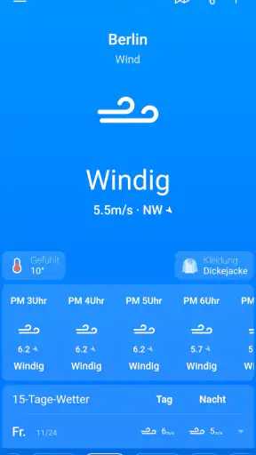 Wetter & Regen - Weather Sky screenshot
