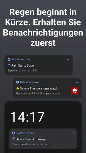 Wetter & Regenradar RainViewer screenshot