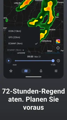 Wetter & Regenradar RainViewer screenshot
