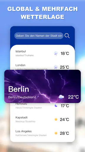 Wetter - Weather live & Widget screenshot