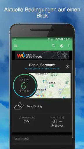 Wetter: Weather Underground screenshot