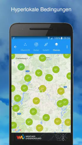 Wetter: Weather Underground screenshot