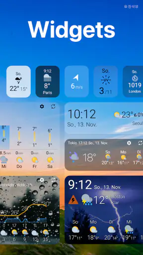 Wetter & Widget - Weawow screenshot