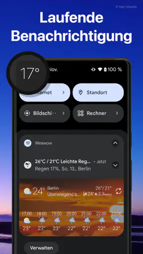 Wetter & Widget - Weawow screenshot