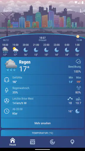 Wetter XS PRO screenshot