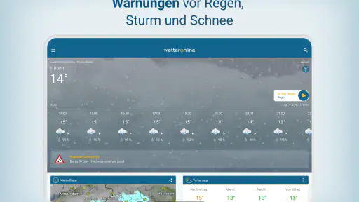 WetterOnline mit Pollenflug screenshot