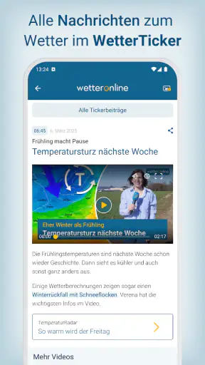 WetterOnline Pro screenshot