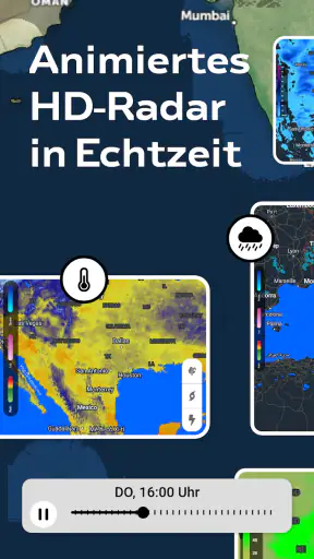 Wetterradar und Wetter-Live screenshot