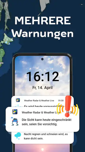 Wetterradar und Wetter-Live screenshot