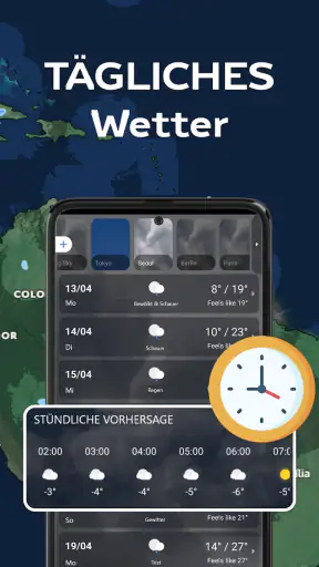 Wetterradar und Wetter-Live screenshot
