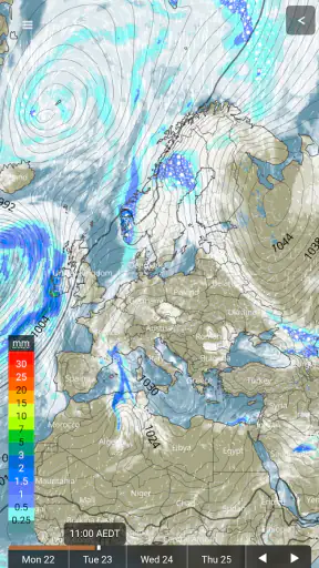 Wetterstation screenshot