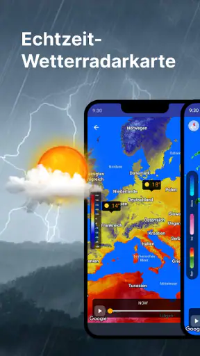 Wettervorhersage: Live-Radar screenshot