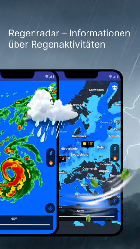 Wettervorhersage: Live-Radar screenshot