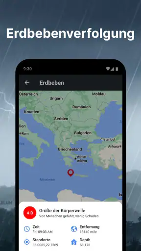 Wettervorhersage: Live-Radar screenshot
