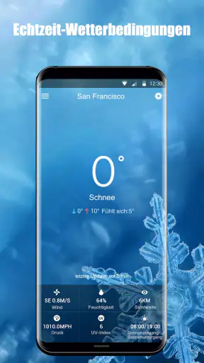 Wettervorhersage - Widget screenshot