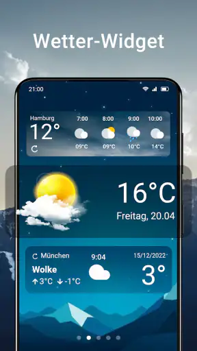 Wetterzeitleiste Lokales Radar screenshot