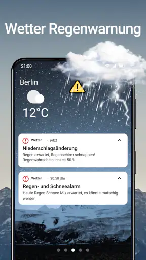 Wetterzeitleiste Lokales Radar screenshot