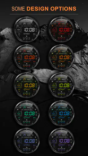 WFP 129 Military watch face screenshot