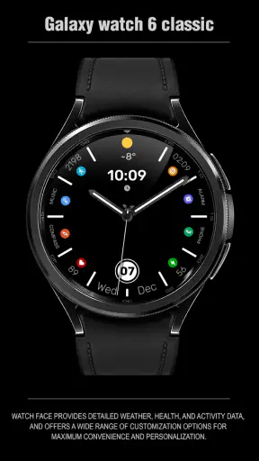 WFP 305 Butterfly watch face screenshot