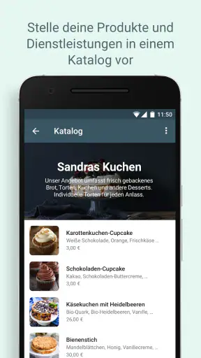 WhatsApp Business screenshot