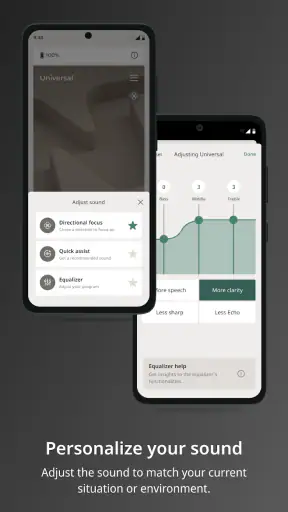 WIDEX ALLURE screenshot