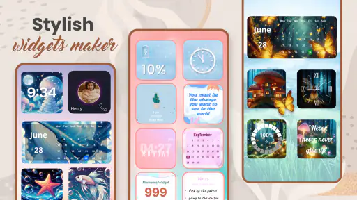 Widget 2025 - Esthetic Widgets screenshot