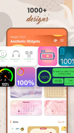 Widget 2025 - Esthetic Widgets screenshot
