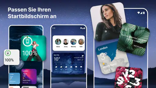Widgets OS 17: Farbige Widgets screenshot