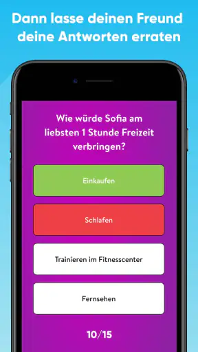 Wie gut kennst du mich? screenshot