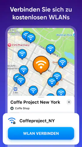 WiFi Map®: Internet, eSIM, VPN screenshot