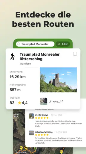 Wikiloc - Trails der Welt screenshot