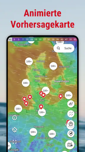 Windfinder: Wind & Wetterradar screenshot