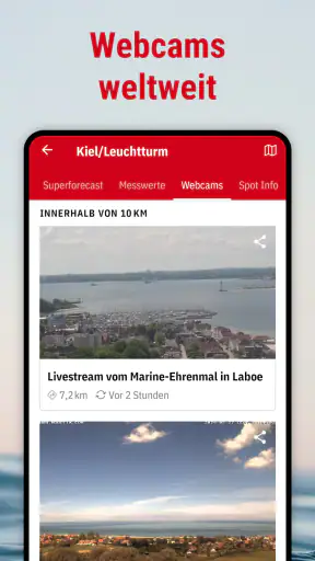 Windfinder: Wind & Wetterradar screenshot