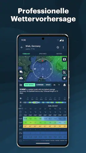 Windy.app: Windkarte, Gezeiten screenshot