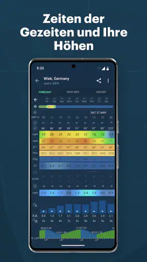 Windy.app: Windkarte, Gezeiten screenshot