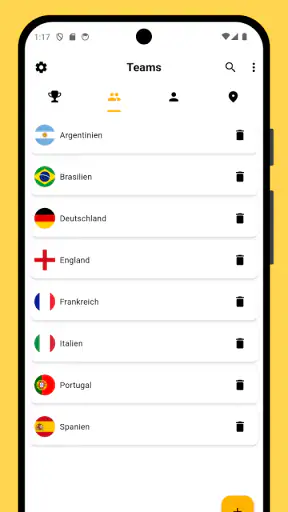 Winner - Turniermanager screenshot