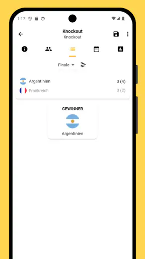 Winner - Turniermanager screenshot