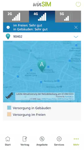 winSIM  Servicewelt screenshot
