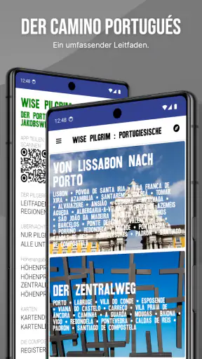 Wise Pilgrim Camino Portugués screenshot