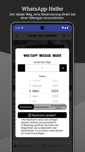 Wise Pilgrim Camino Portugués screenshot