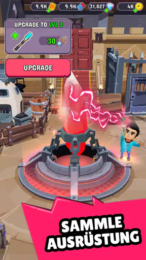 Wizario: Idle Magic RPG screenshot